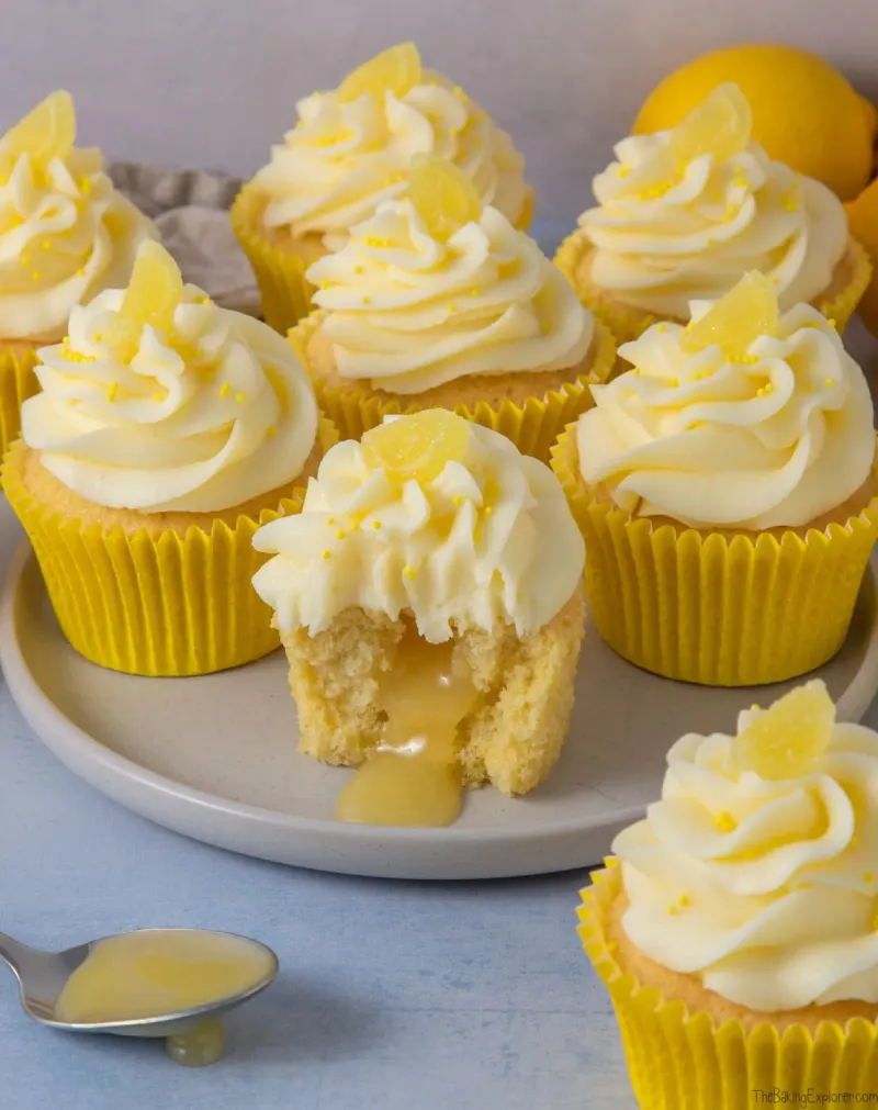 Lemon Zest Sunshine Cupcakes