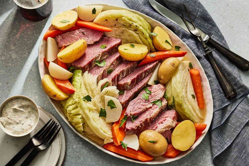 Corned beef and cabbage