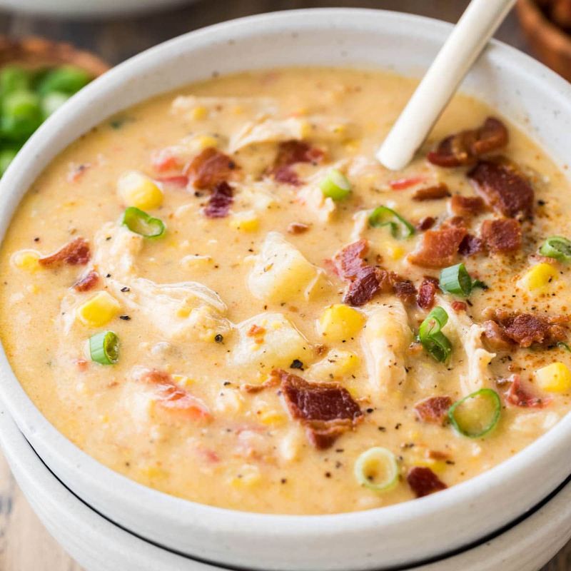 Creamy Chicken and Corn Chowder