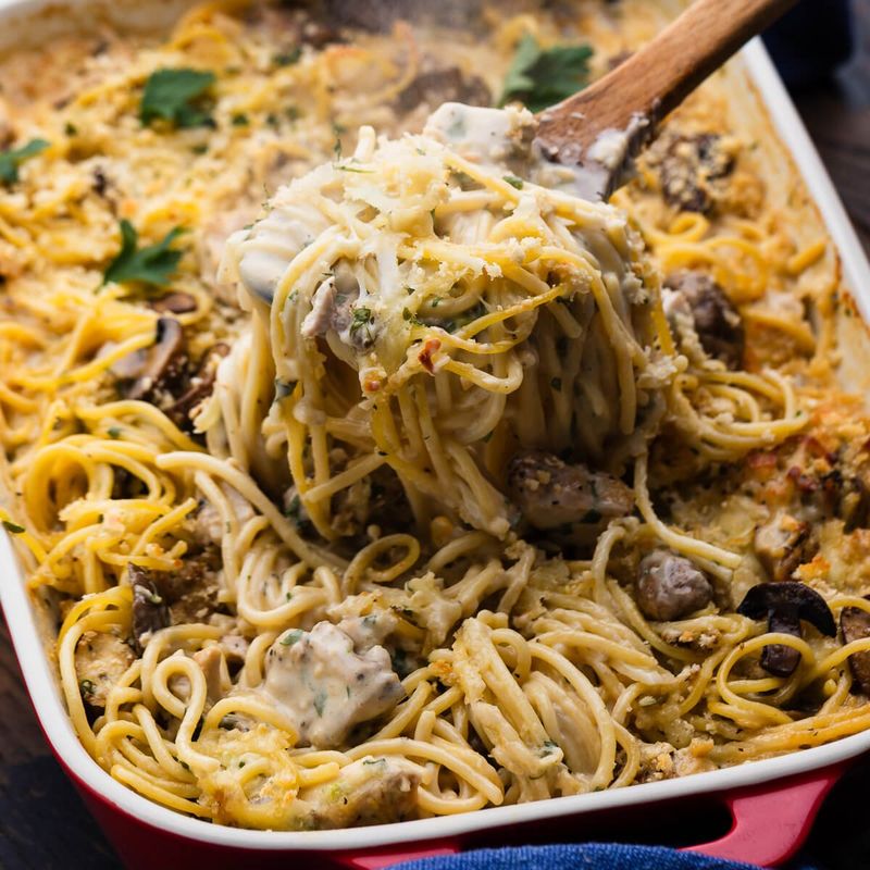 Chicken Tetrazzini Throwback