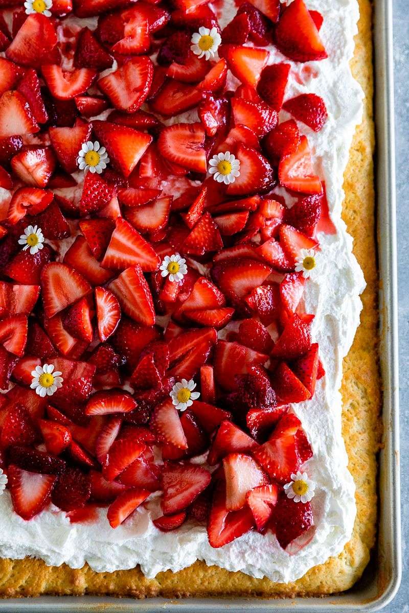 Strawberry Shortcake Slab