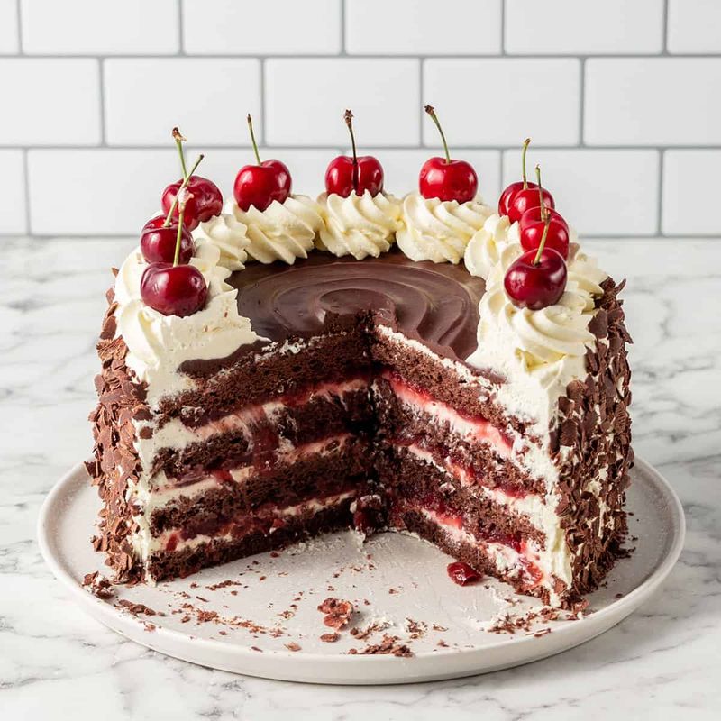 Schwarzwälder Kirschtorte (Black Forest Cake)