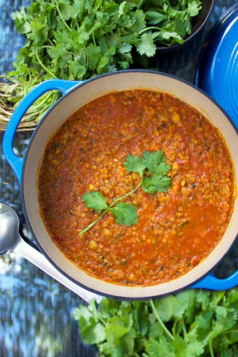 Moroccan Spiced Lentil Soup