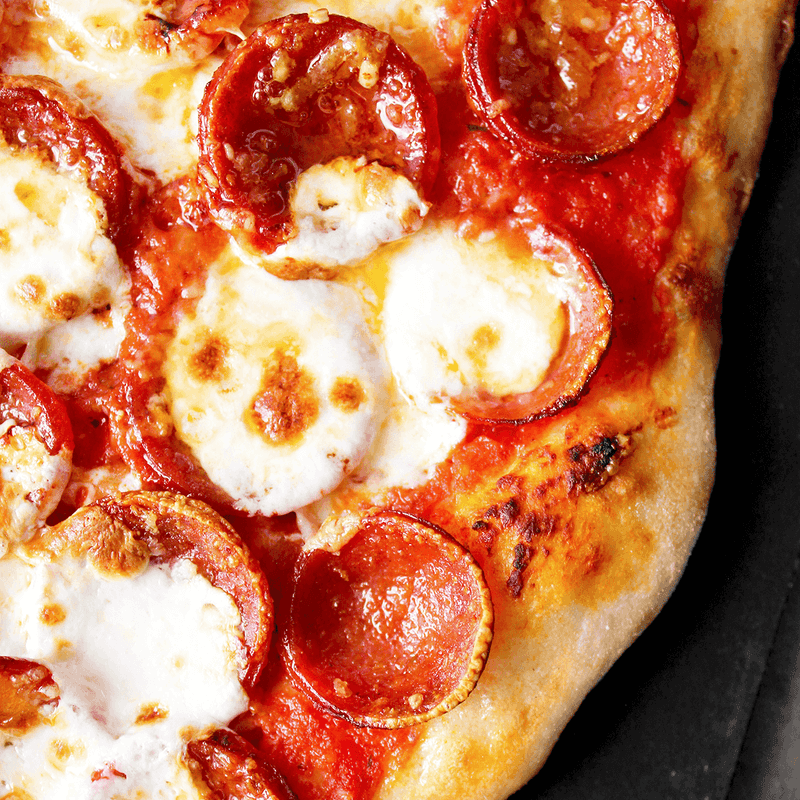 Pepperoni is a very American pizza identity