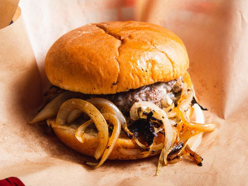 Oklahoma - Fried Onion Burger