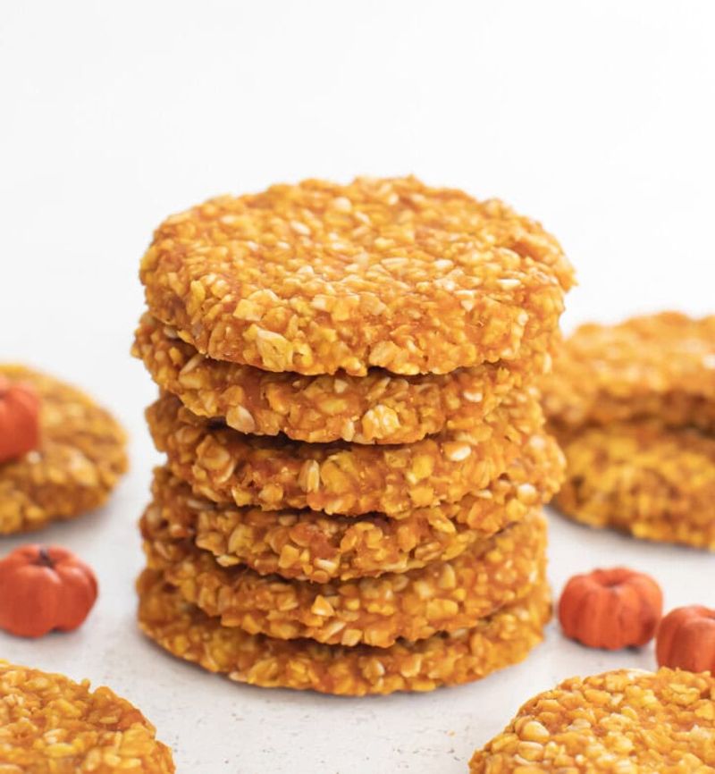 Pumpkin Oat Spice Cookies