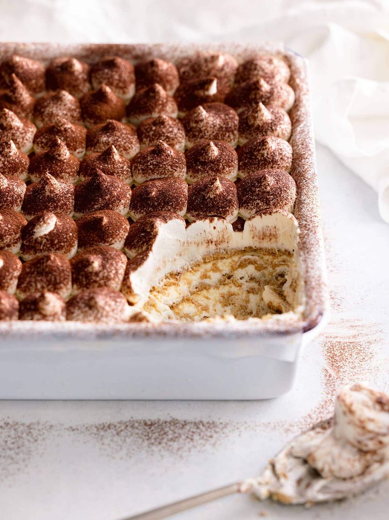 Tiramisu Icebox Squares