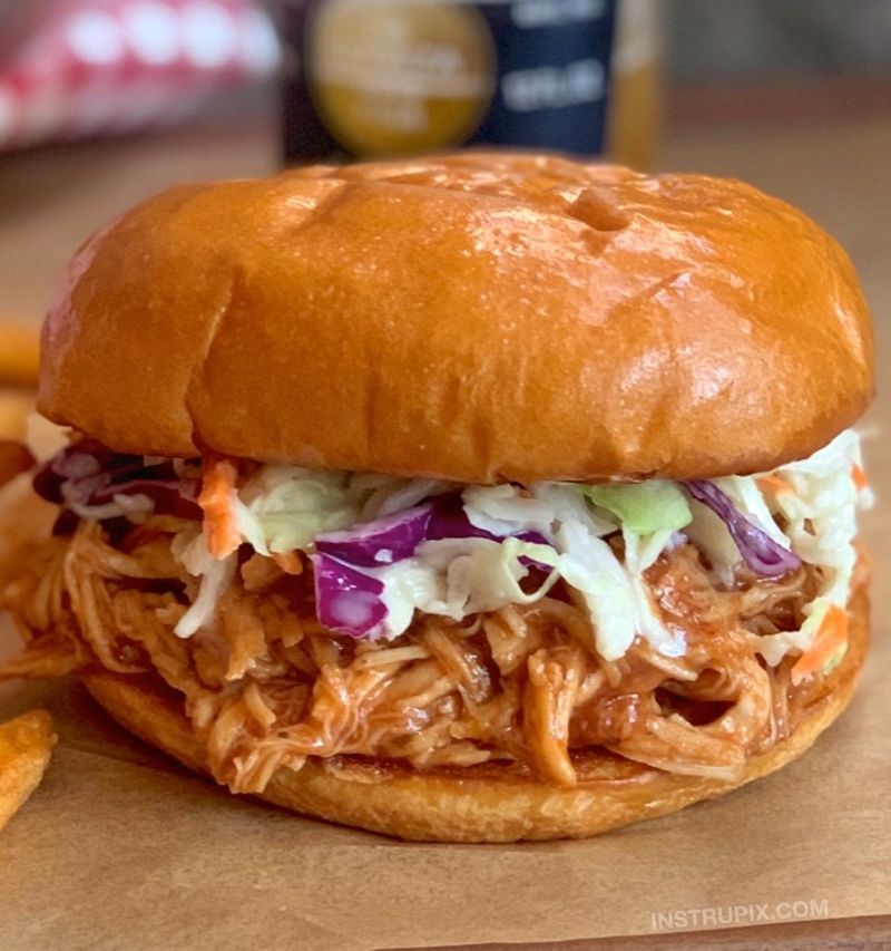 BBQ Pulled Chicken Sandwiches