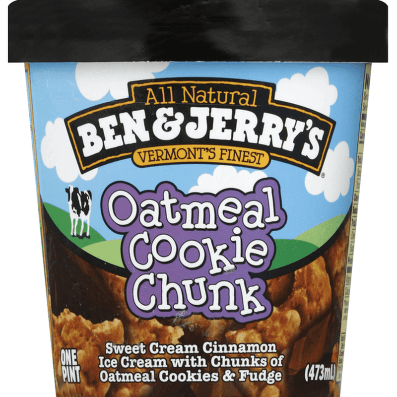 Ben & Jerry’s Oatmeal Cookie Chunk