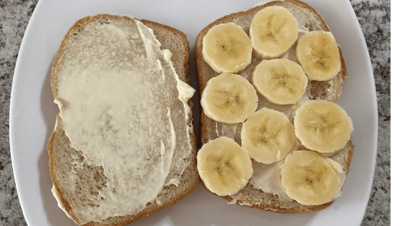 Banana and Mayo Sandwich