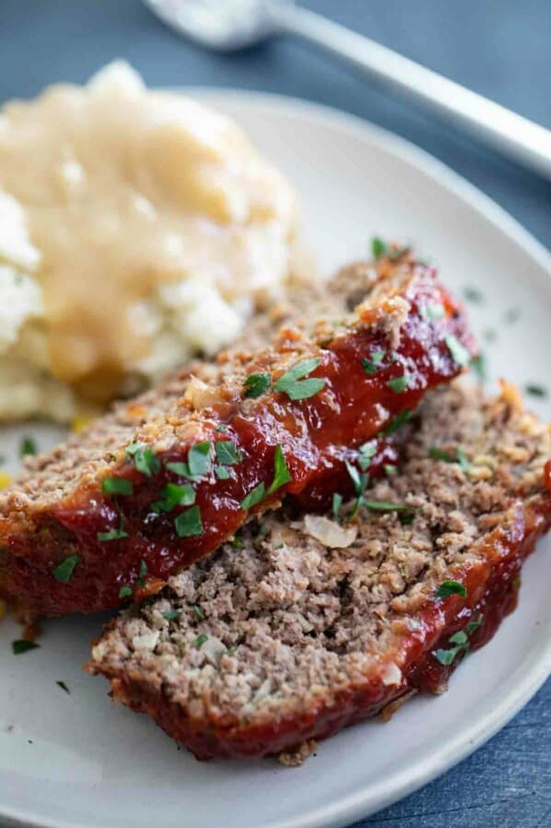 Meatloaf with Brown Sugar Glaze