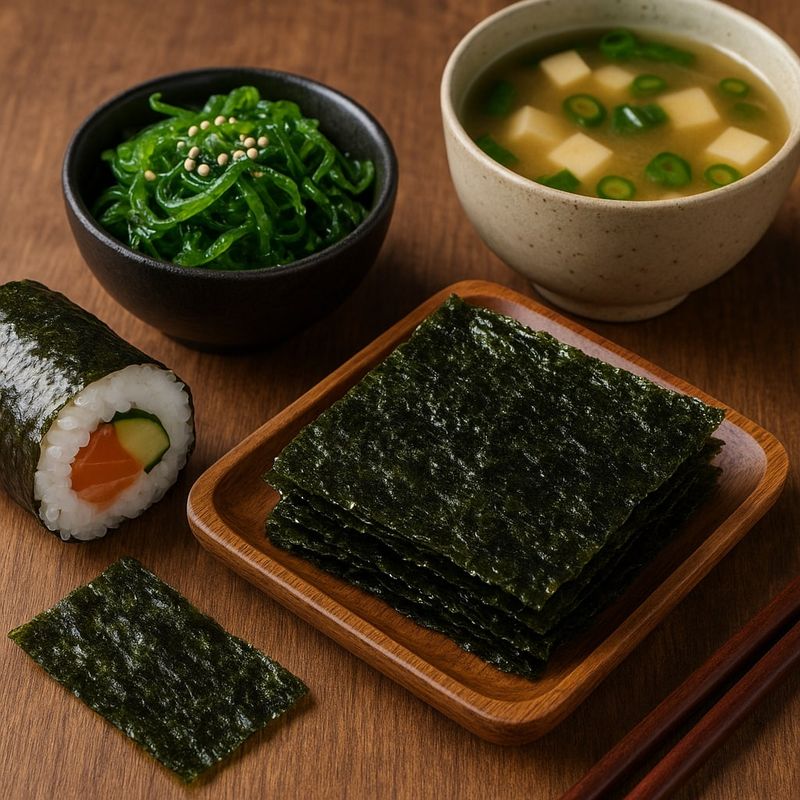 Seaweed (Nori, Wakame)