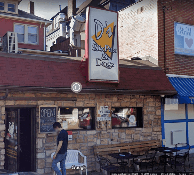 D's Six Pax & Dogz (Pittsburgh area)