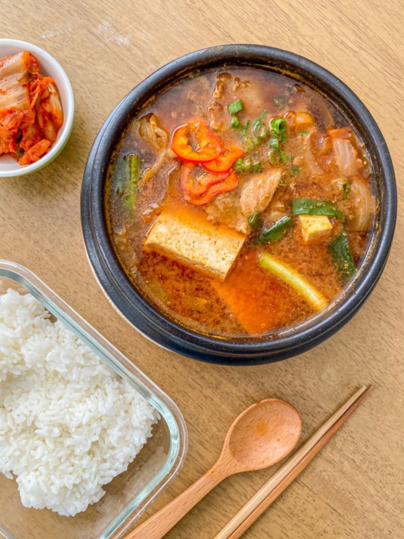 Doenjang Jjigae (Soybean Paste Stew)