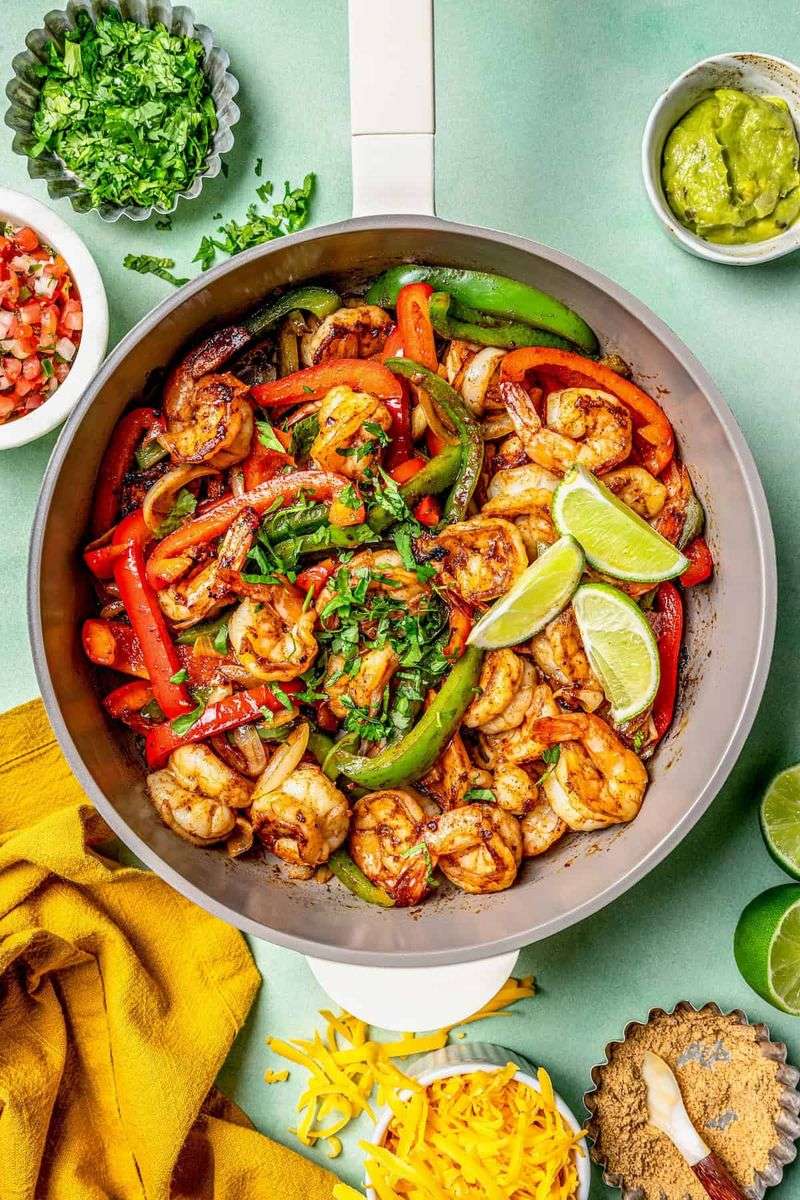 Shrimp Fajitas