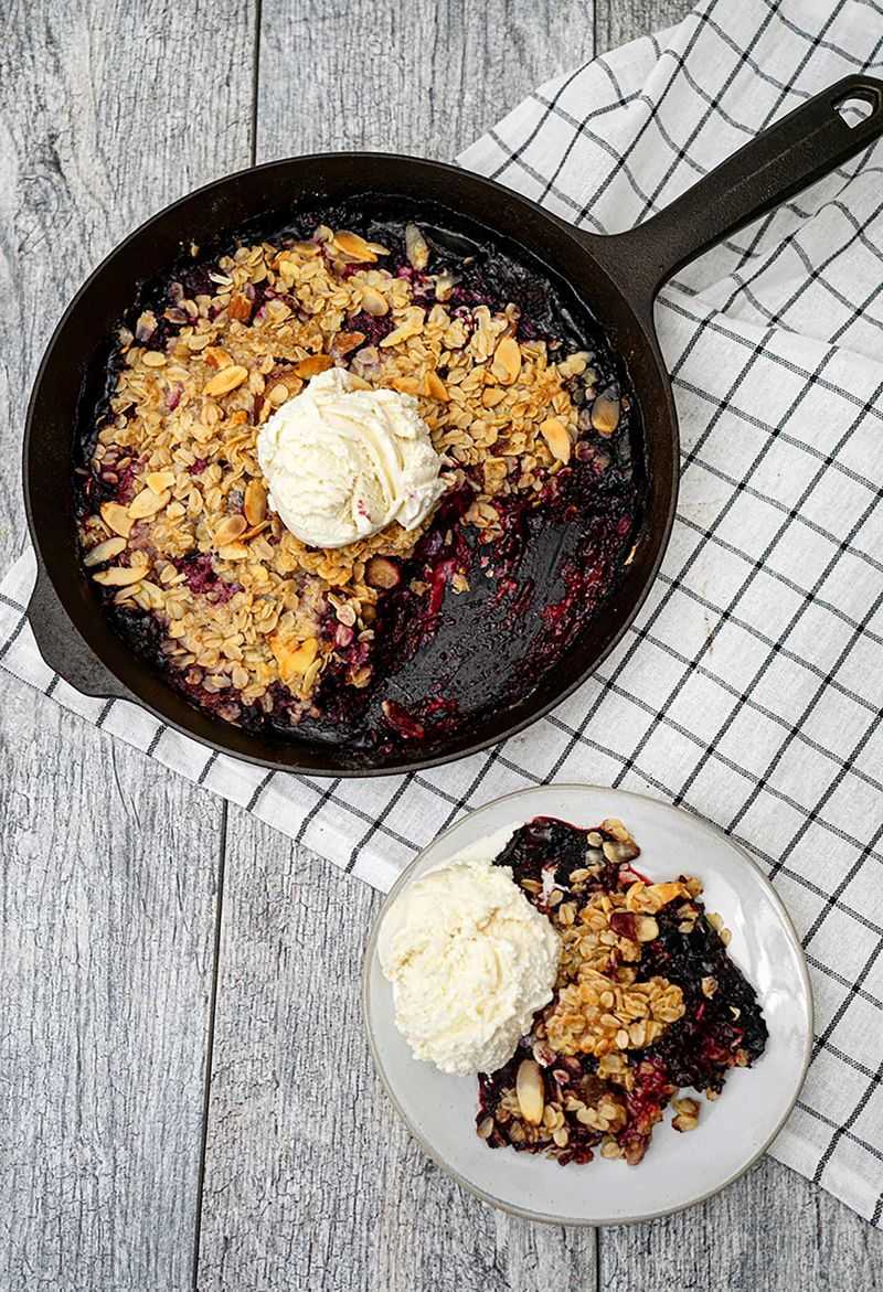 Marionberry Cobbler Skillet (Oregon)