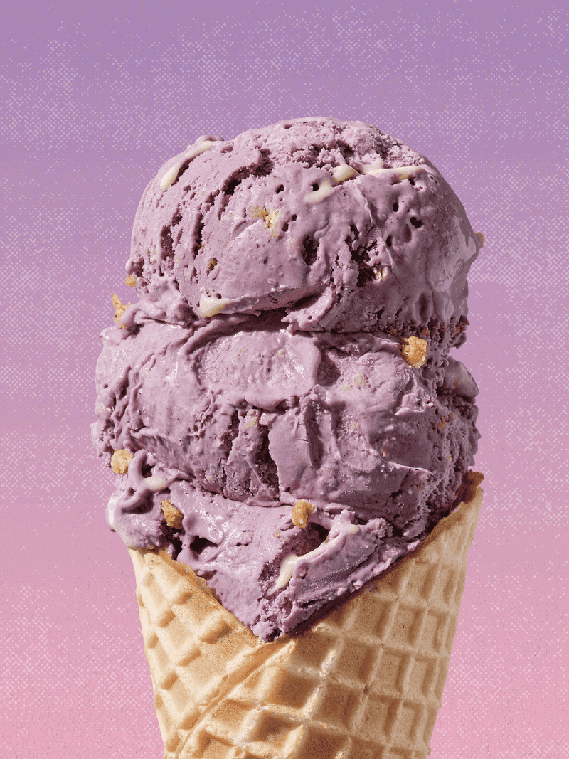 Desert Honey Lavender Ice Cream