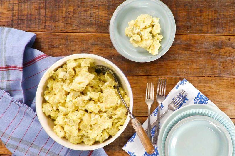 Store-bought potato salad