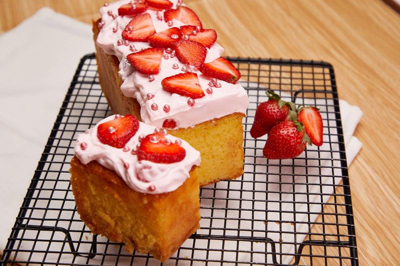 Strawberry Shortcake Loaf