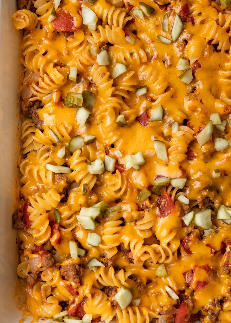 Cheeseburger Casserole