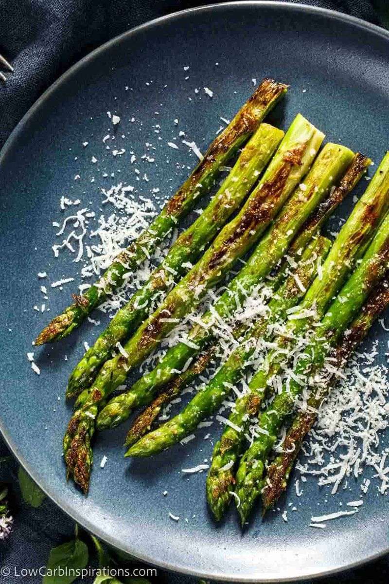 Steakhouse Asparagus With Lemon Parmesan