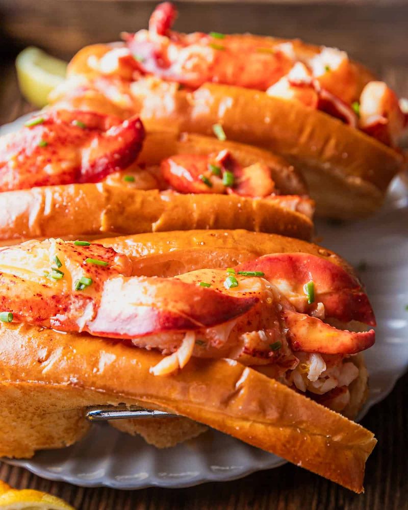 Lobster Roll – Hot Buttered Style (Connecticut)
