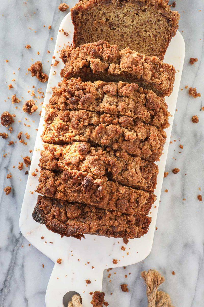 Streusel-Topped Banana Bread