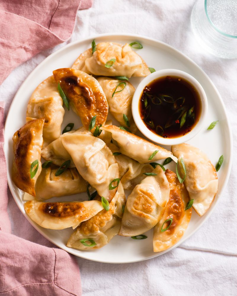 Chicken Gyoza Potstickers