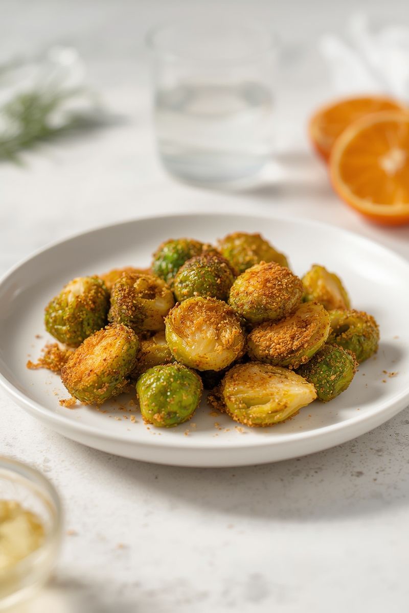 Crispy Air Fryer Brussels Sprouts