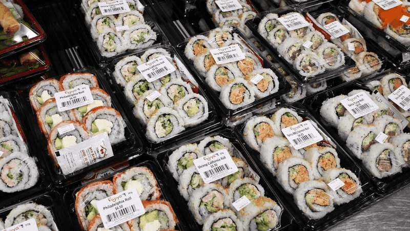 Grocery Store Sushi