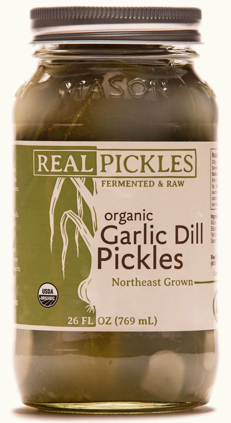 Real Pickles Garlic Dill Pickles