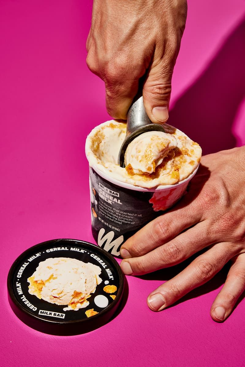 Cereal Milk Ice Cream Pints