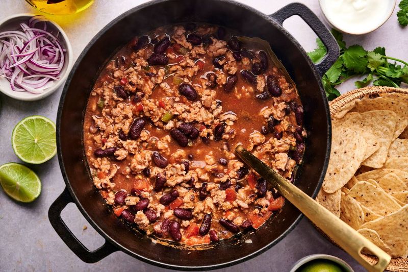 Lighter Turkey Chili