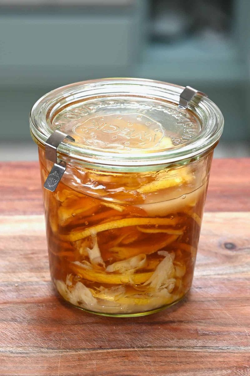 Lemon Ginger Honey Tea Concentrate