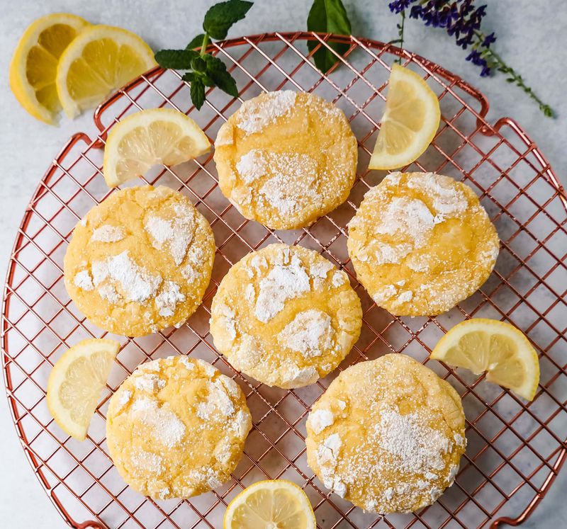 Chewy Lemon Cookies