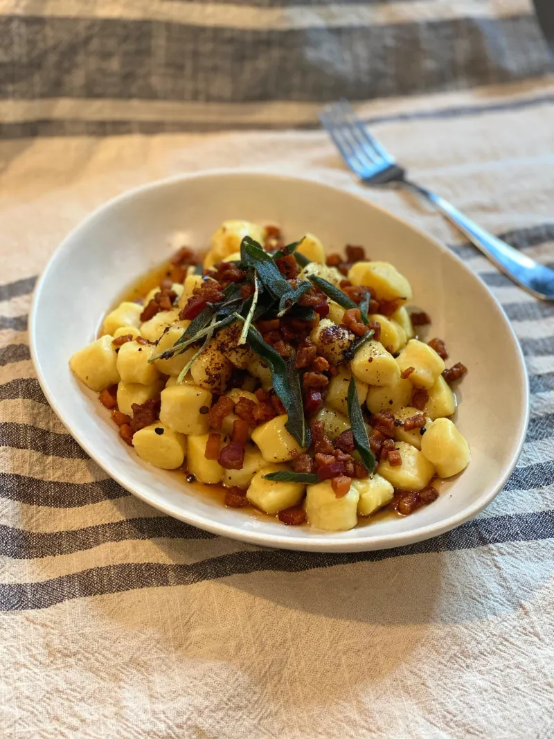 Gnocchi With Brown Butter And Sage