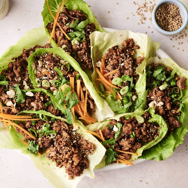 Korean Beef Lettuce Wraps