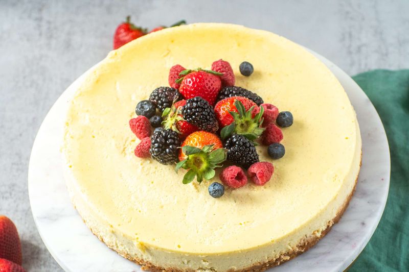 Classic Vanilla Bean Cheesecake