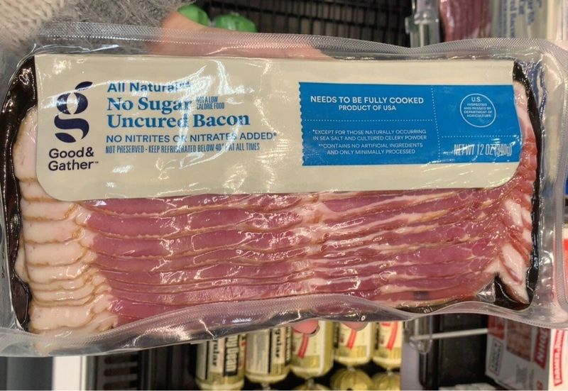 Good & Gather No Sugar Uncured Bacon