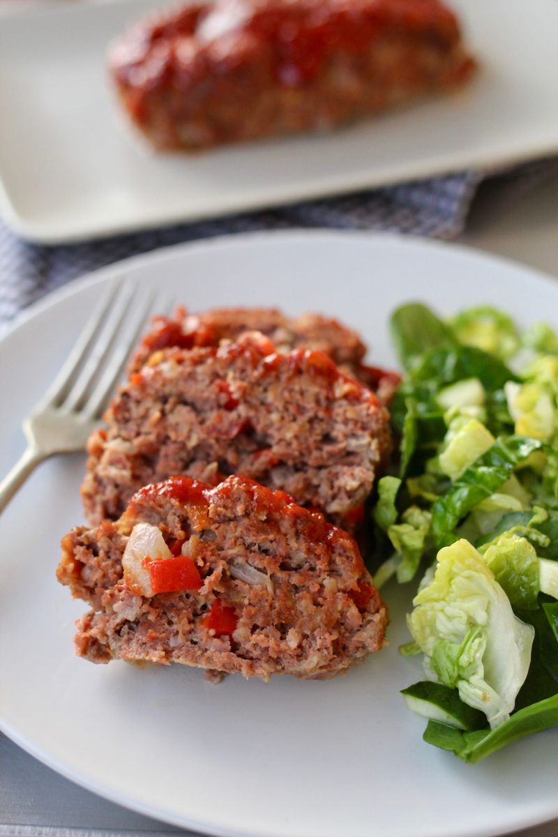 Meatloaf with Ketchup Glaze