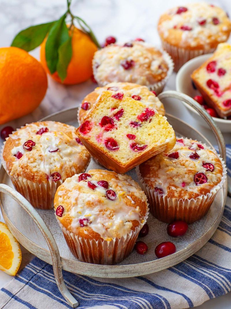 Cranberry orange muffins