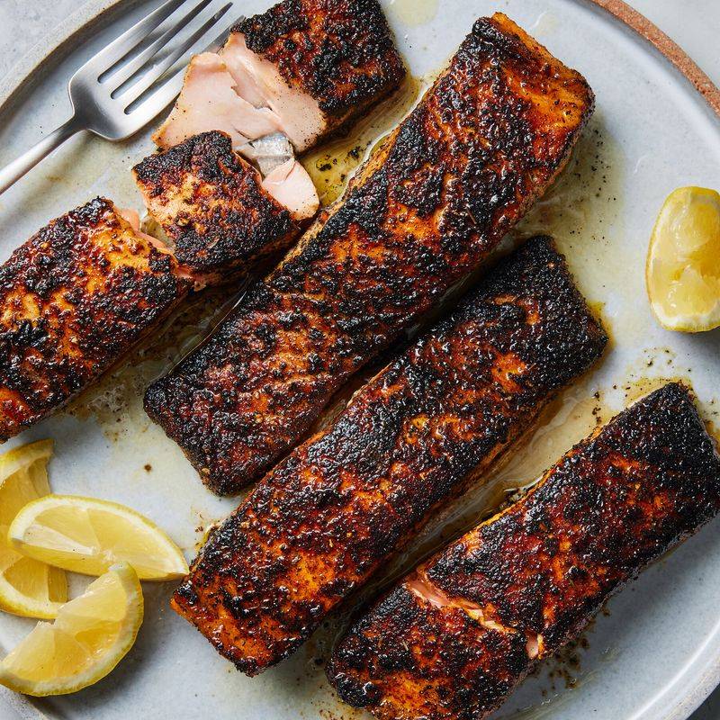 Cajun Blackened Salmon