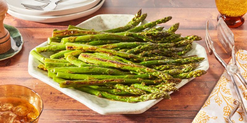 Roasted asparagus