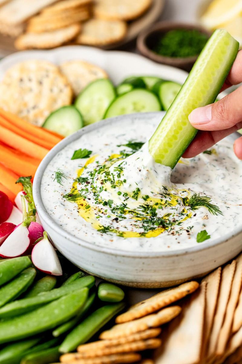 Cottage Cheese Ranch Dip