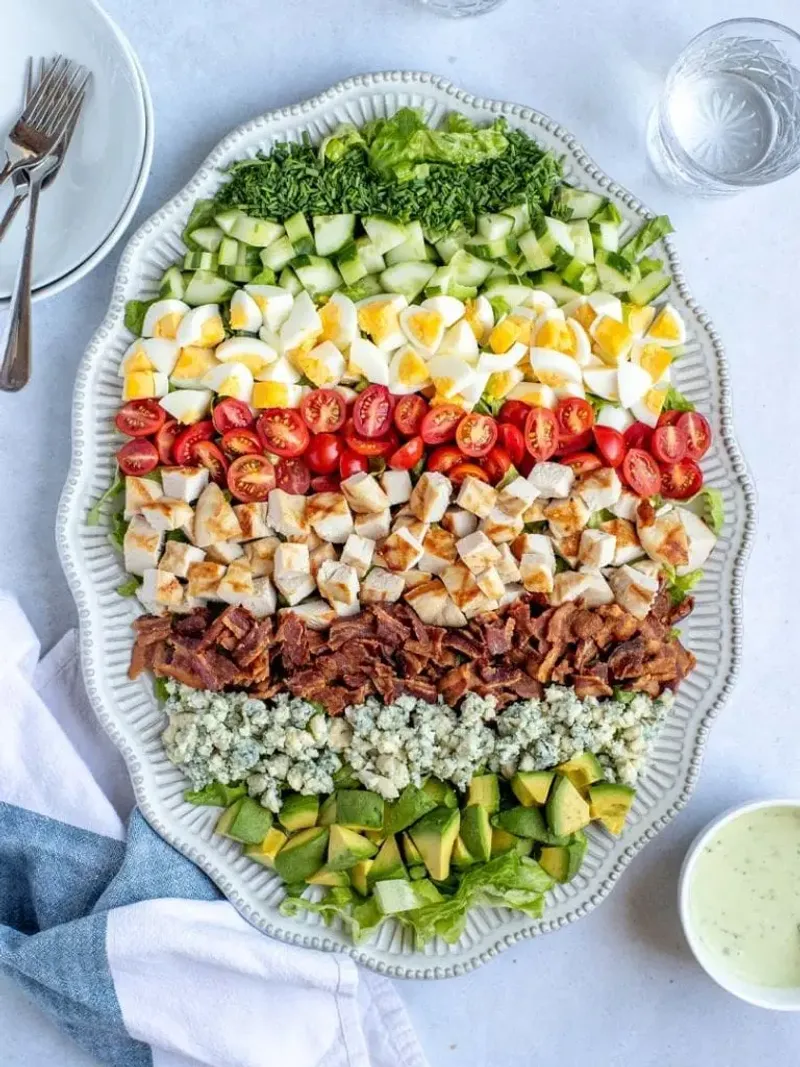 Holiday Cobb Salad Board