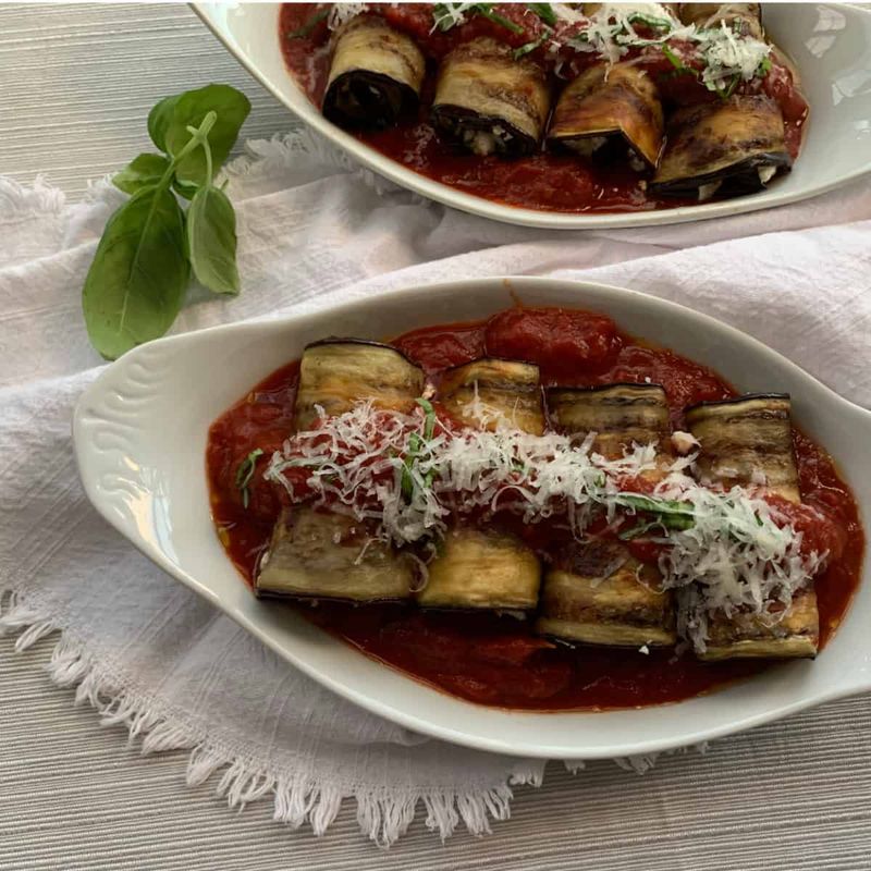 Involtini di melanzane