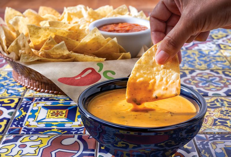 Skillet Queso with Chips