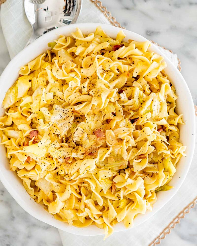 Haluski (Cabbage and Noodles)