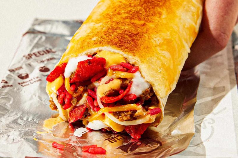 Nachos BellGrande Burrito