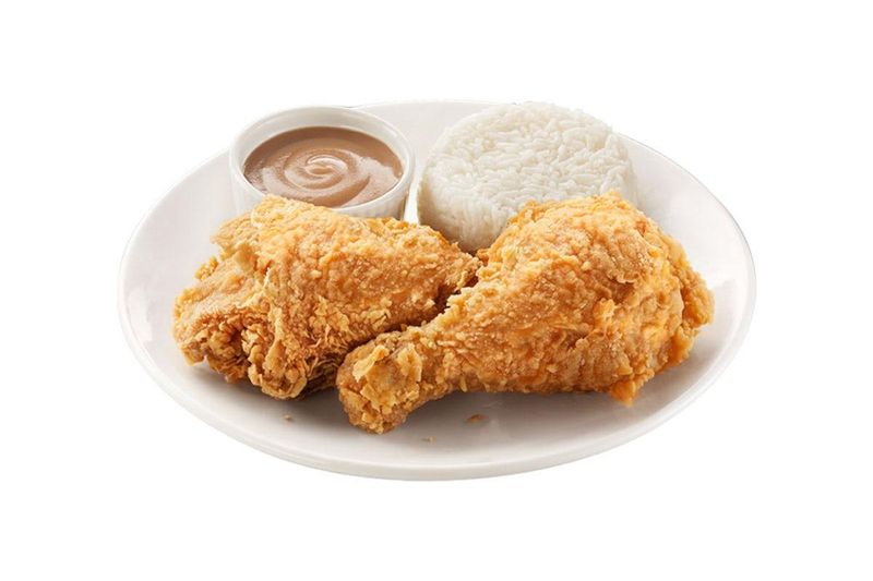 Jollibee Chickenjoy with Rice